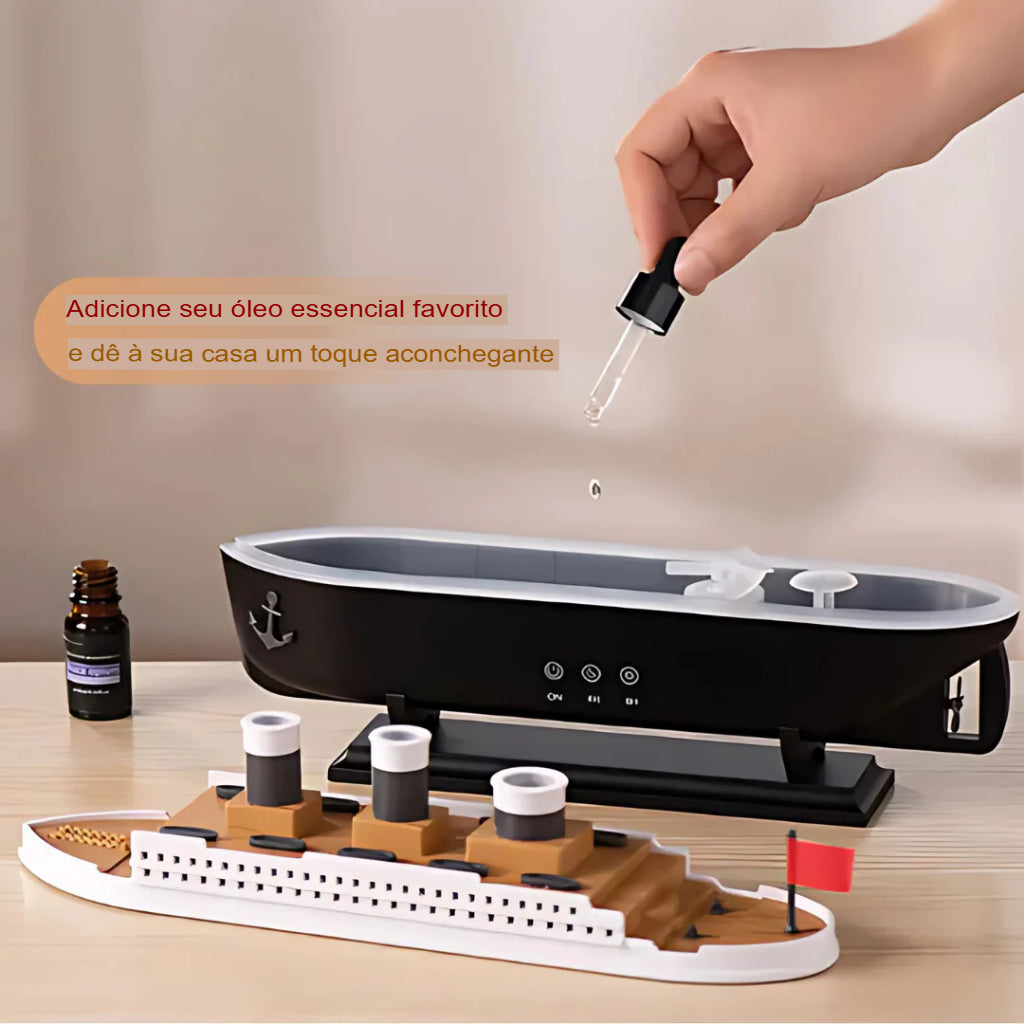 TitanMist™ Titanic Model Boat Humidifier