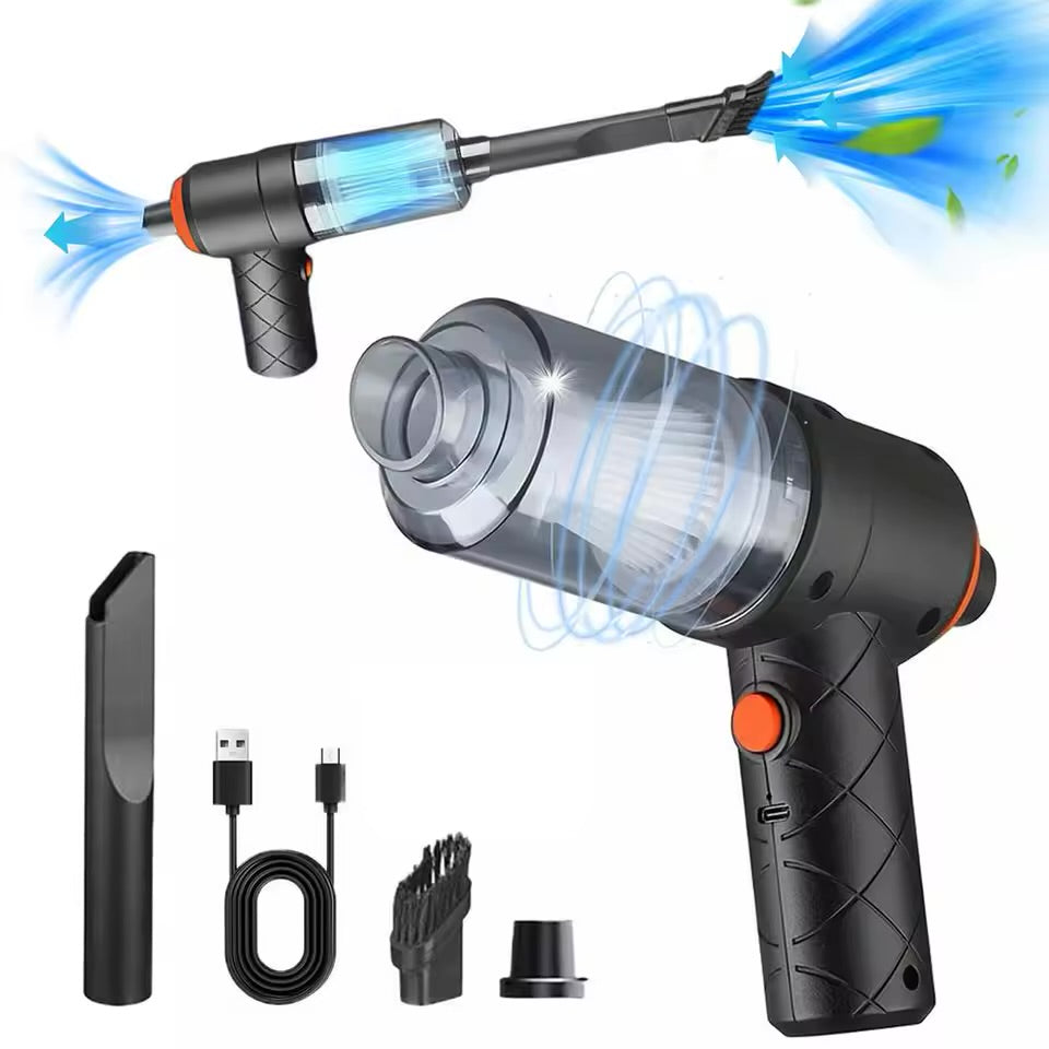 Cordless Car Vacuum Cleaner – Strong Suction & Easy Cleaning
