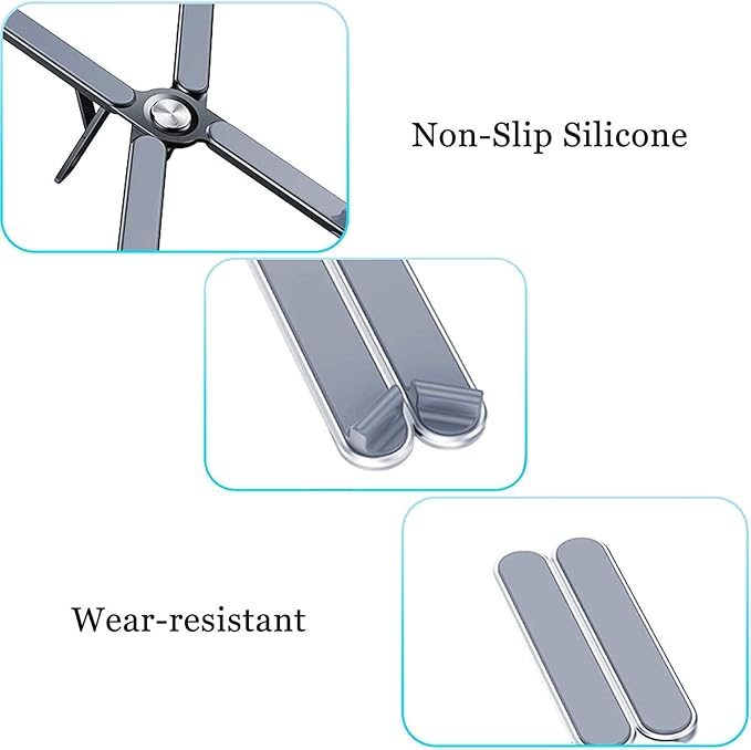 Aluminum Portable Foldable Laptop Stand