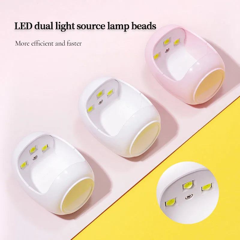 Portable UV Nail Lamp – Quick-Dry Gel Polish Curing Light