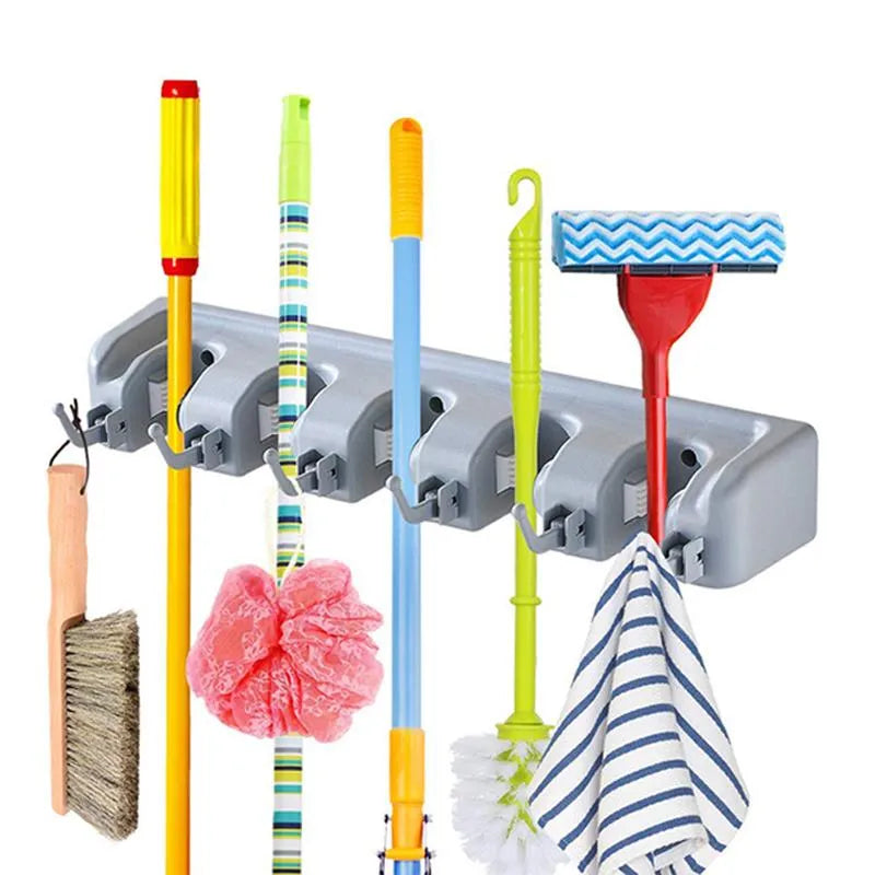 Brooms And Toiletries Organizer
